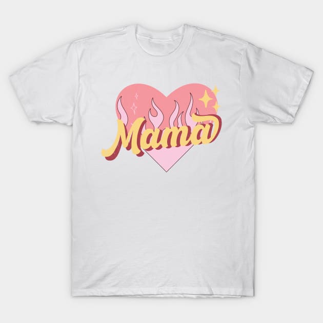 Mom Valentines Day Gift T-Shirt by EvetStyles